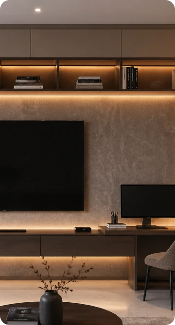 Turn blank walls into architectural moments with balanced proportions, depth and a refined finish.